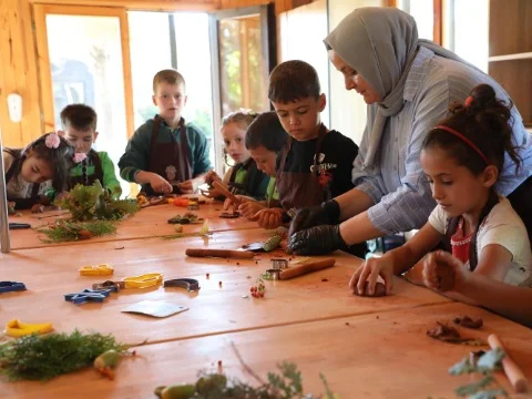 Seramik Atölyesi Kil Tasarım Etkinlikleri (2. Sınıf)