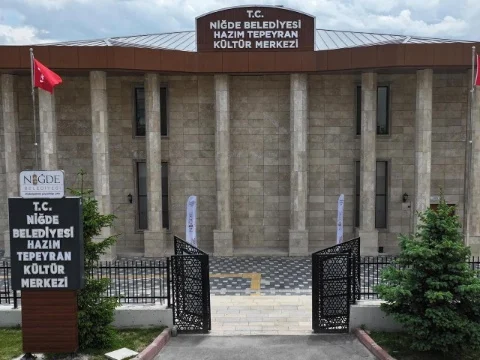 NİĞDE BELEDİYESi HAZIM TEPEYRAN KÜLTÜR MERKEZİ